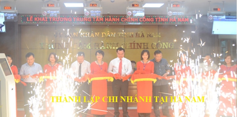 Thành lập chi nhánh tại Hà Nam