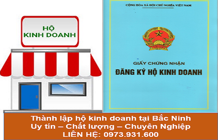Thành lập hộ kinh doanh tại Bắc Ninh