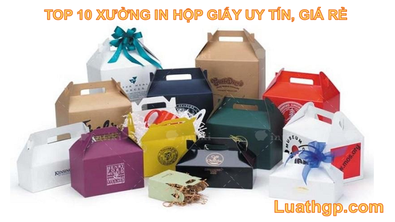 Xưởng in hộp giấy tại Hà Nội