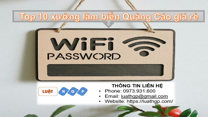 Đơn vị làm biển quảng cáo tại hà nội