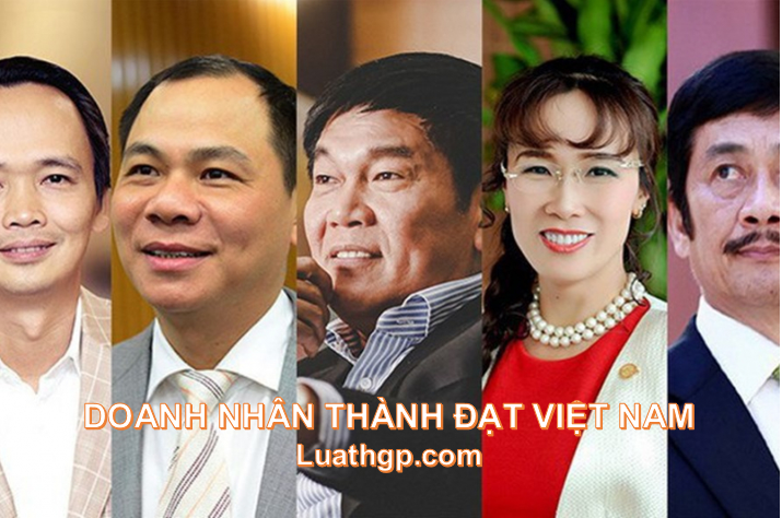 Top 20 doanh nhân thành đạt nhất Việt Nam