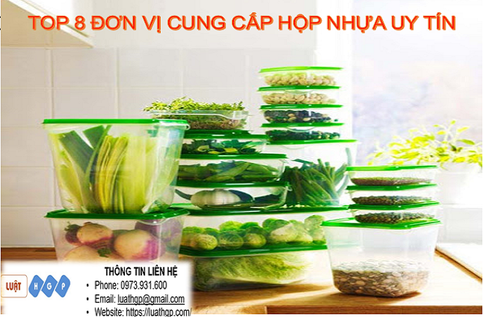 Đơn vị bán hộp nhựa tại Hà Nội